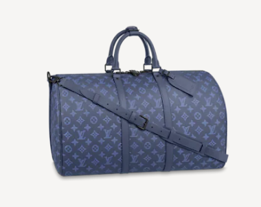 Louis Vuitton KEEPALL BANDOULIERE 50 M45731 Navy Blue Louis Vuitton KEEPALL BANDOULIERE 50 M45731 Navy Blue