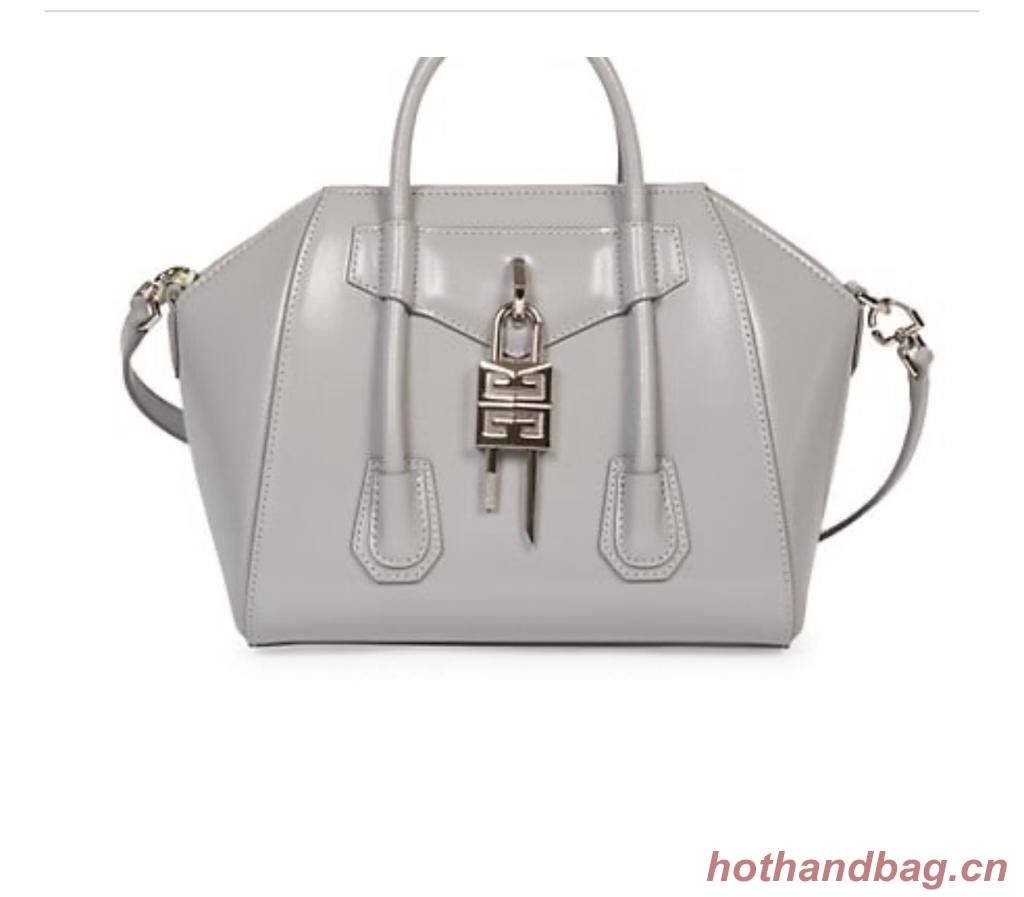 Givenchy Grained Original Calfskin Small Antigona Bag BB0512 Gray Givenchy Grained Original Calfskin Small Antigona Bag BB0512 Gray