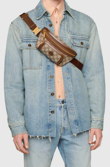 Gucci Belt bag with Interlocking G 682933 brown Gucci Belt bag with Interlocking G 682933 brown