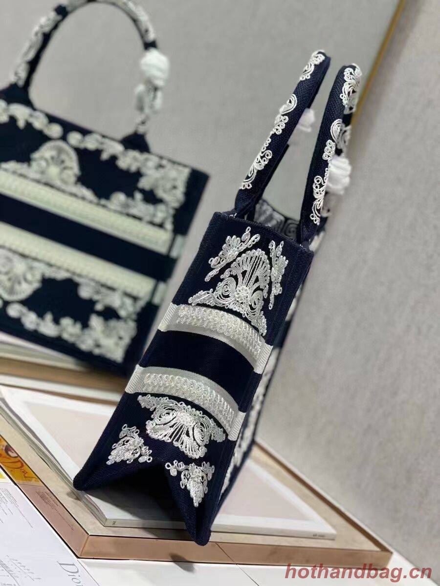 SMALL DIOR BOOK TOTE Embroidery C1212S SMALL DIOR BOOK TOTE Embroidery C1212S