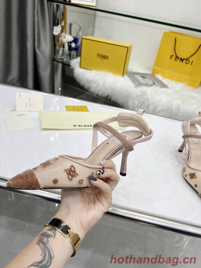Fendi shoes FD00015 Heel 5.5CM Fendi shoes FD00015 Heel 5.5CM
