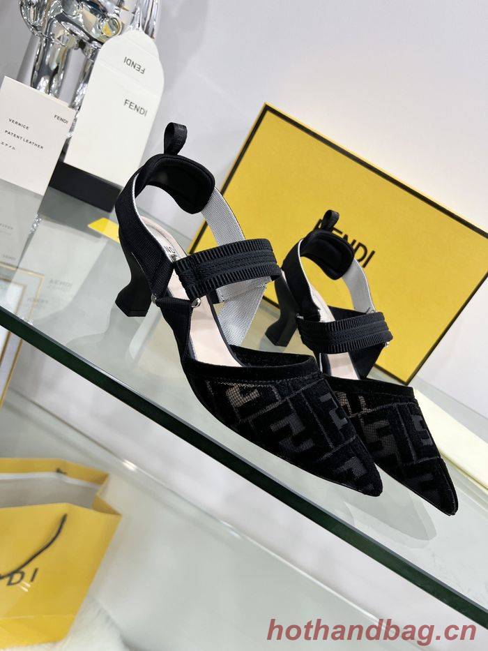 Fendi shoes FD00024 Heel 5.5CM Fendi shoes FD00024 Heel 5.5CM