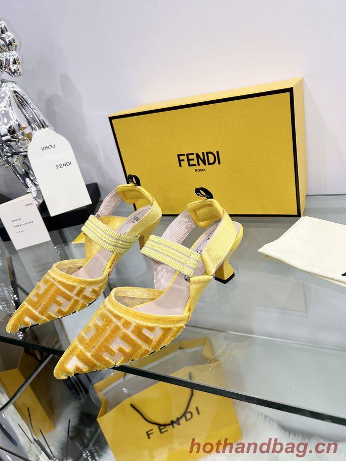 Fendi shoes FD00027 Heel 5.5CM Fendi shoes FD00027 Heel 5.5CM