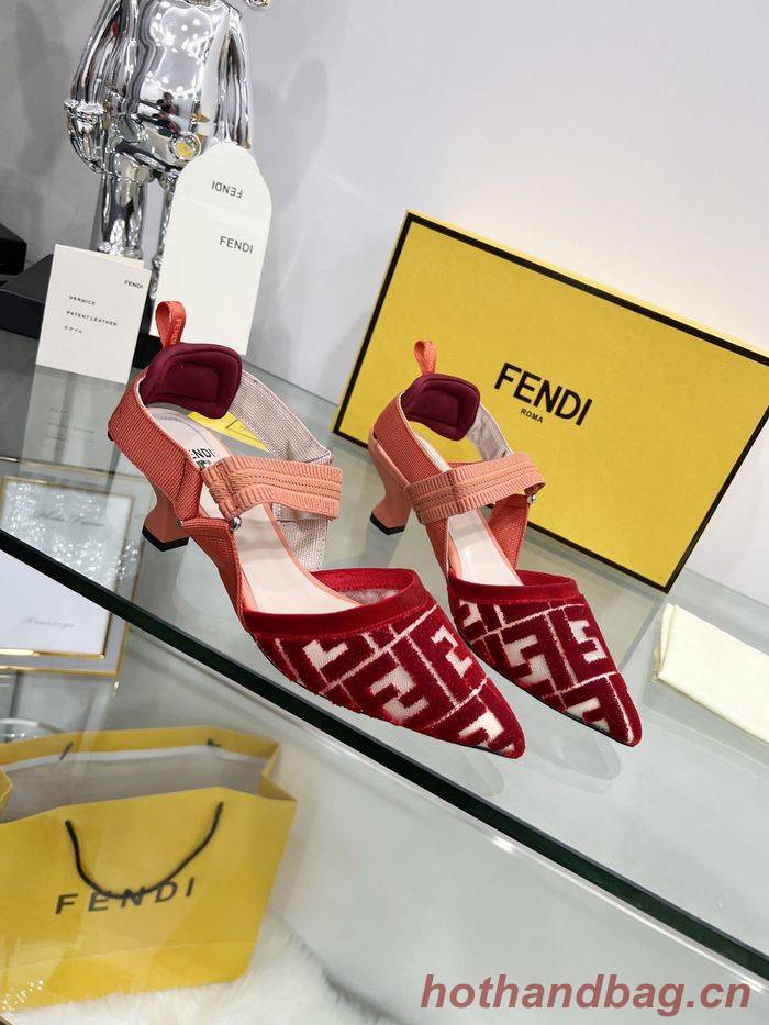 Fendi shoes FD00028 Heel 5.5CM Fendi shoes FD00028 Heel 5.5CM