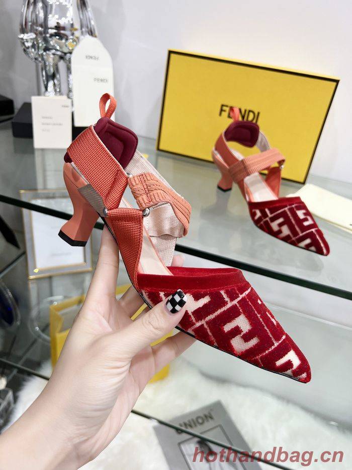 Fendi shoes FD00028 Heel 5.5CM Fendi shoes FD00028 Heel 5.5CM