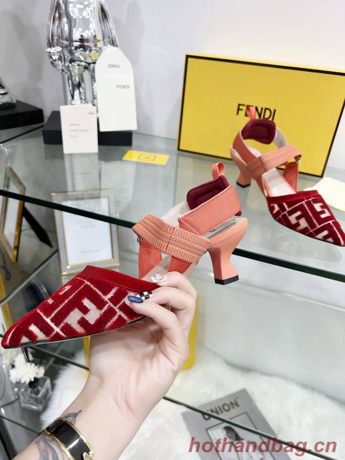 Fendi shoes FD00028 Heel 5.5CM Fendi shoes FD00028 Heel 5.5CM