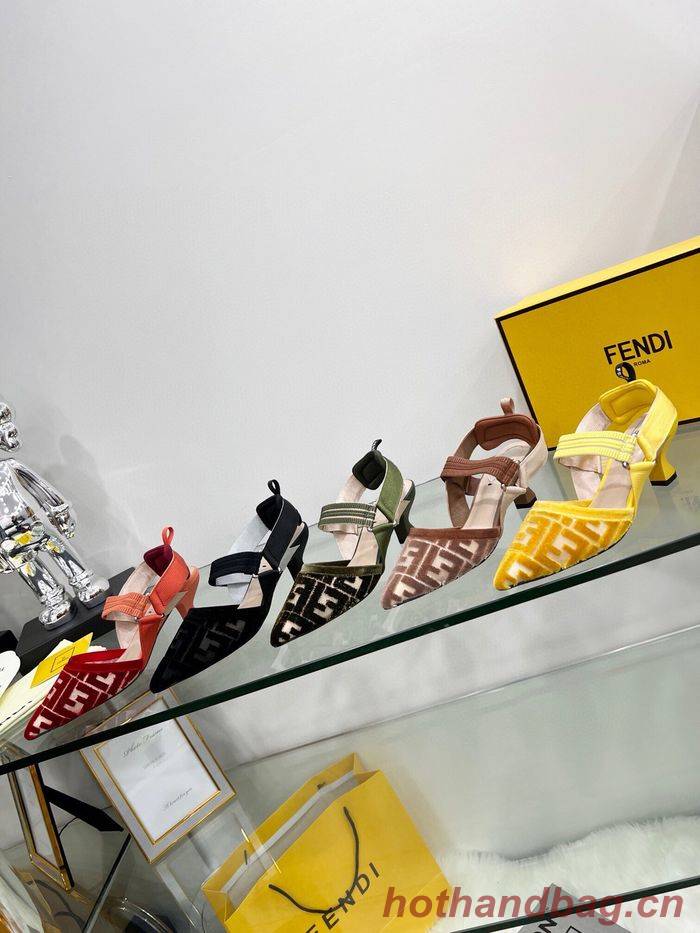 Fendi shoes FD00028 Heel 5.5CM Fendi shoes FD00028 Heel 5.5CM