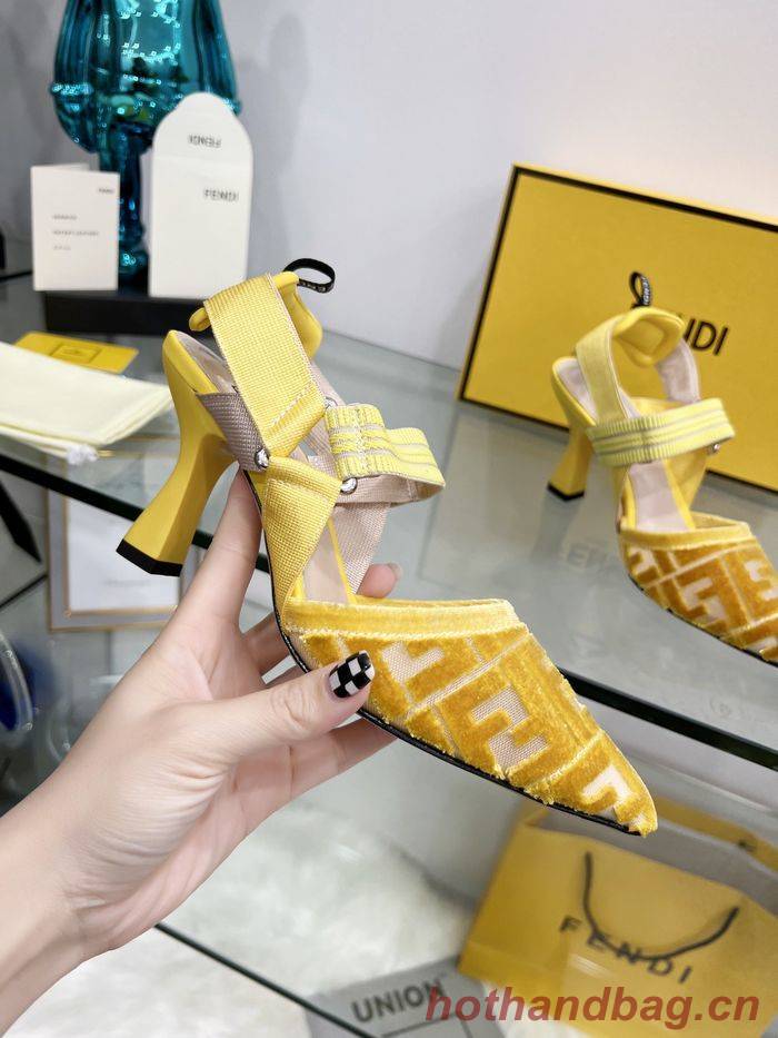Fendi shoes FD00030 Heel 5.5/8.5CM Fendi shoes FD00030 Heel 5.5/8.5CM