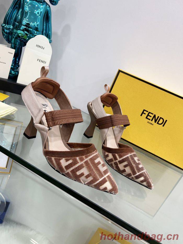 Fendi shoes FD00033 Heel 5.5/8.5CM Fendi shoes FD00033 Heel 5.5/8.5CM