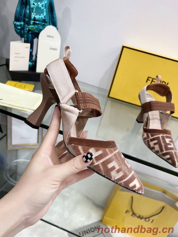 Fendi shoes FD00033 Heel 5.5/8.5CM Fendi shoes FD00033 Heel 5.5/8.5CM