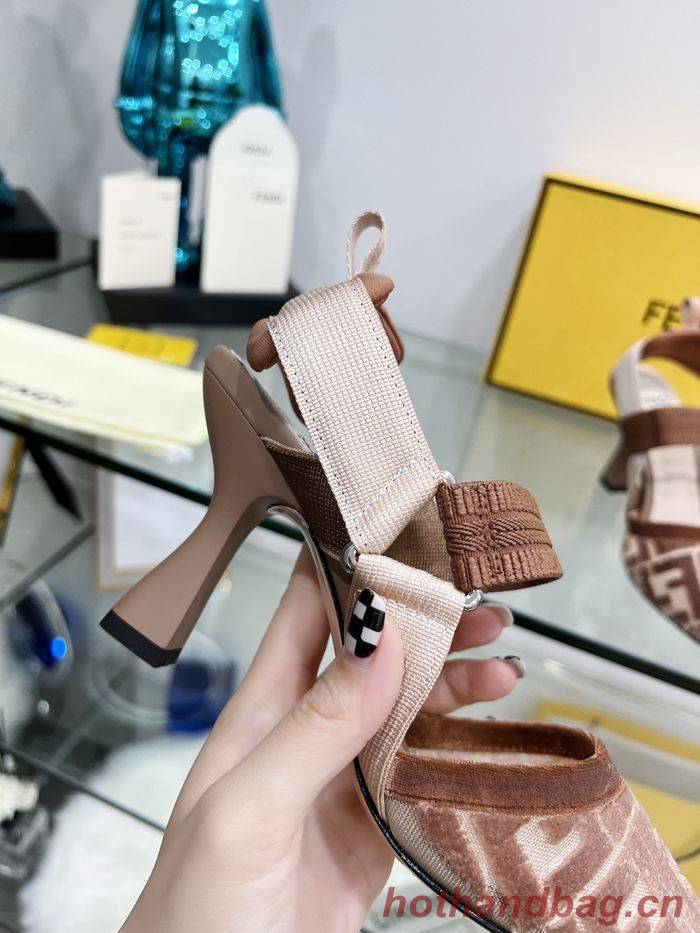 Fendi shoes FD00033 Heel 5.5/8.5CM Fendi shoes FD00033 Heel 5.5/8.5CM