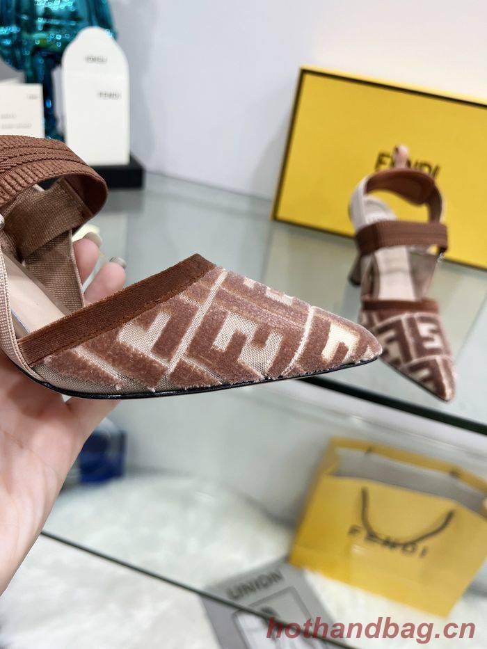 Fendi shoes FD00033 Heel 5.5/8.5CM Fendi shoes FD00033 Heel 5.5/8.5CM