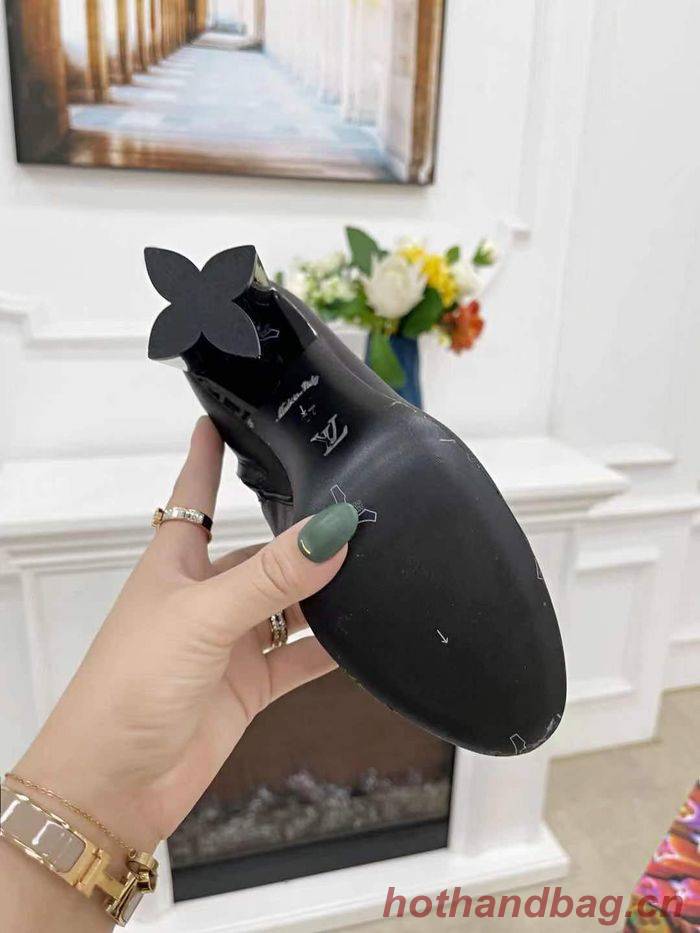 Louis Vuitton shoes LVX00010 Heel 9.5CM Louis Vuitton shoes LVX00010 Heel 9.5CM