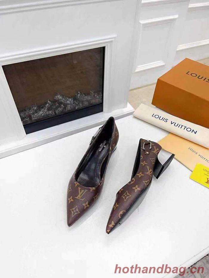 Louis Vuitton shoes LVX00086 Heel 3.5CM Louis Vuitton shoes LVX00086 Heel 3.5CM