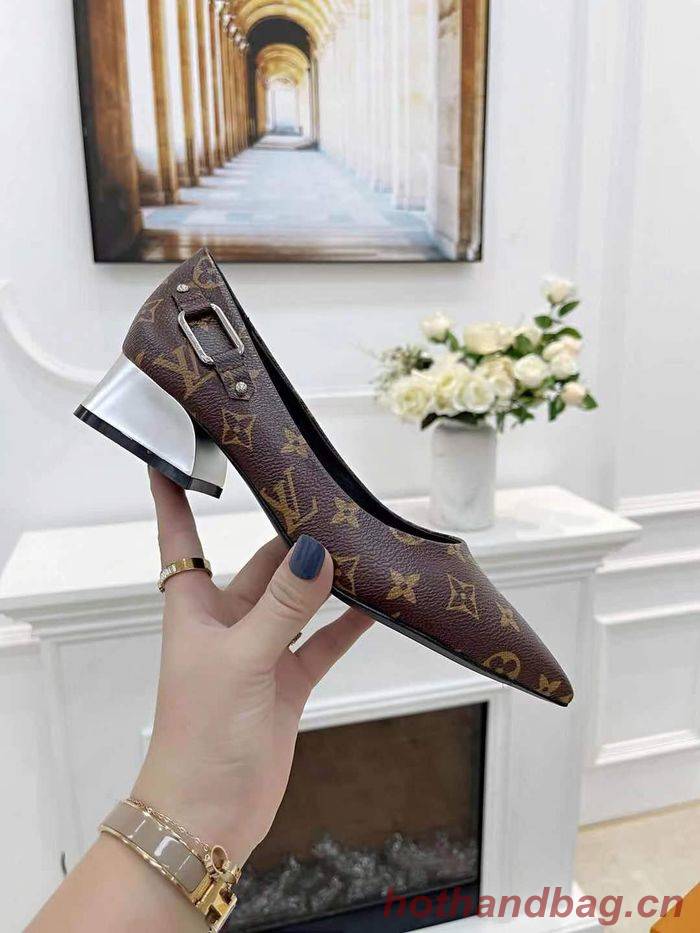 Louis Vuitton shoes LVX00086 Heel 3.5CM Louis Vuitton shoes LVX00086 Heel 3.5CM