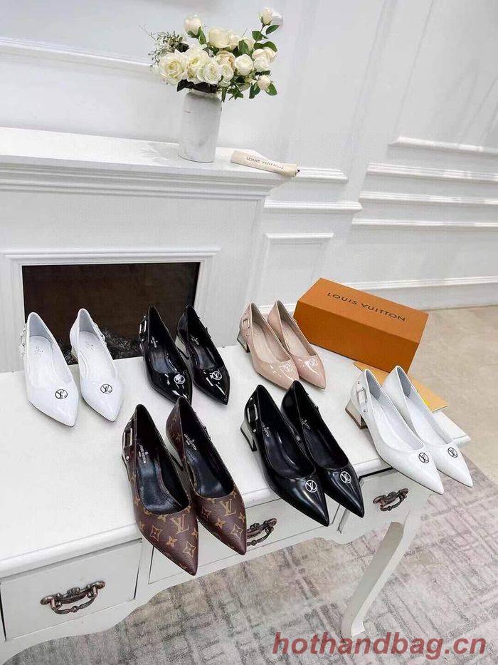 Louis Vuitton shoes LVX00088 Heel 3.5CM Louis Vuitton shoes LVX00088 Heel 3.5CM