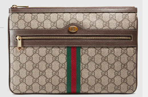 Gucci Ophidia GG Supreme pouch 517551 brown Gucci Ophidia GG Supreme pouch 517551 brown