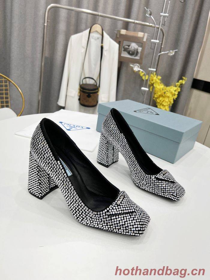 Prada shoes PDX00052 Heel 9.5CM Prada shoes PDX00052 Heel 9.5CM