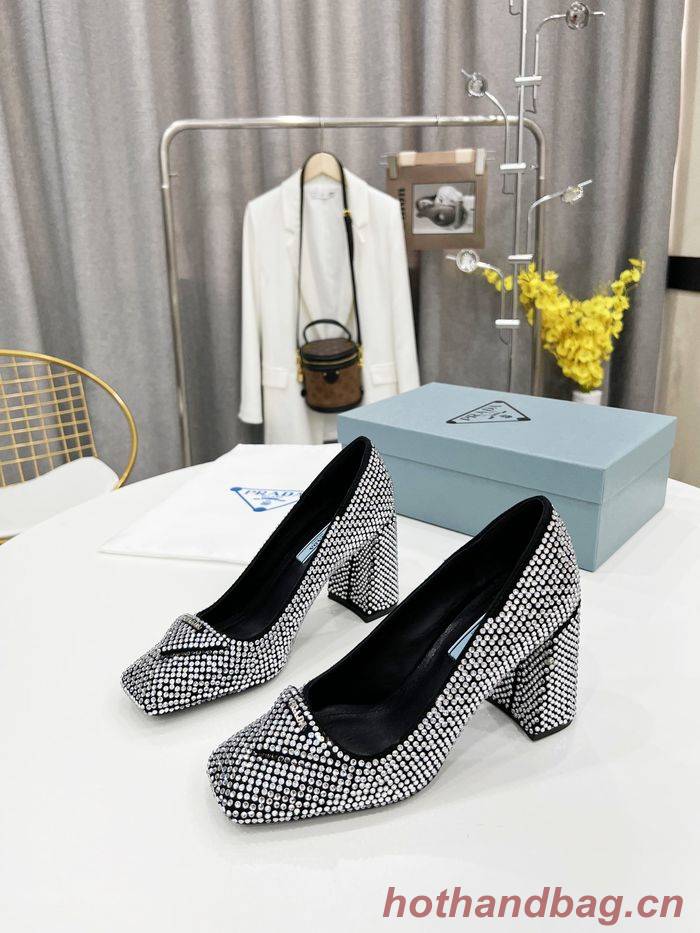 Prada shoes PDX00052 Heel 9.5CM Prada shoes PDX00052 Heel 9.5CM