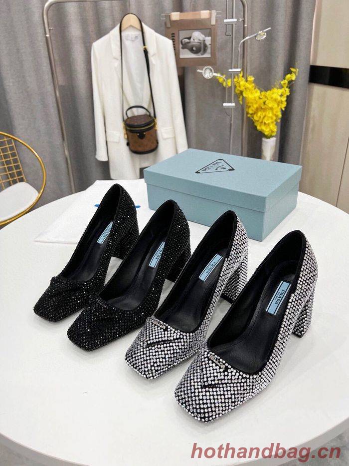 Prada shoes PDX00052 Heel 9.5CM Prada shoes PDX00052 Heel 9.5CM