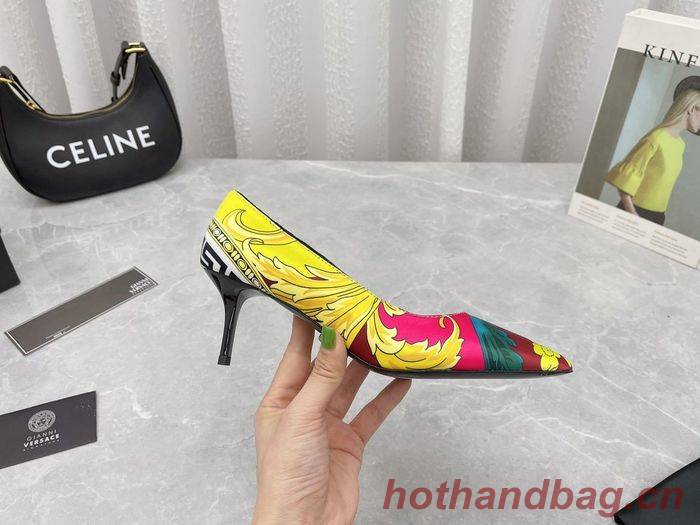 Versace shoes VSX00004 Heel 6.5CM Versace shoes VSX00004 Heel 6.5CM