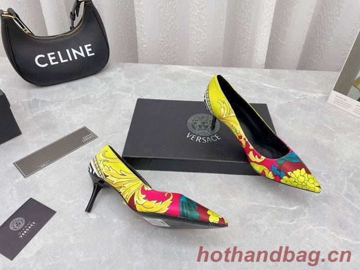 Versace shoes VSX00004 Heel 6.5CM Versace shoes VSX00004 Heel 6.5CM