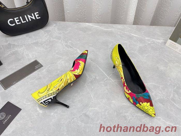 Versace shoes VSX00004 Heel 6.5CM Versace shoes VSX00004 Heel 6.5CM