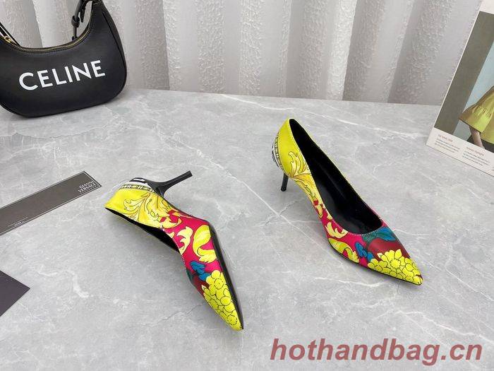 Versace shoes VSX00004 Heel 6.5CM Versace shoes VSX00004 Heel 6.5CM