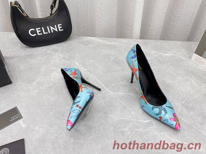 Versace shoes VSX00008 Heel 10CM Versace shoes VSX00008 Heel 10CM