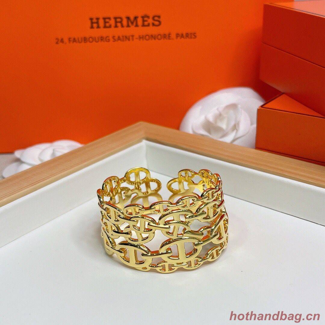 Hermes Bracelet HB5570 Gold Hermes Bracelet HB5570 Gold