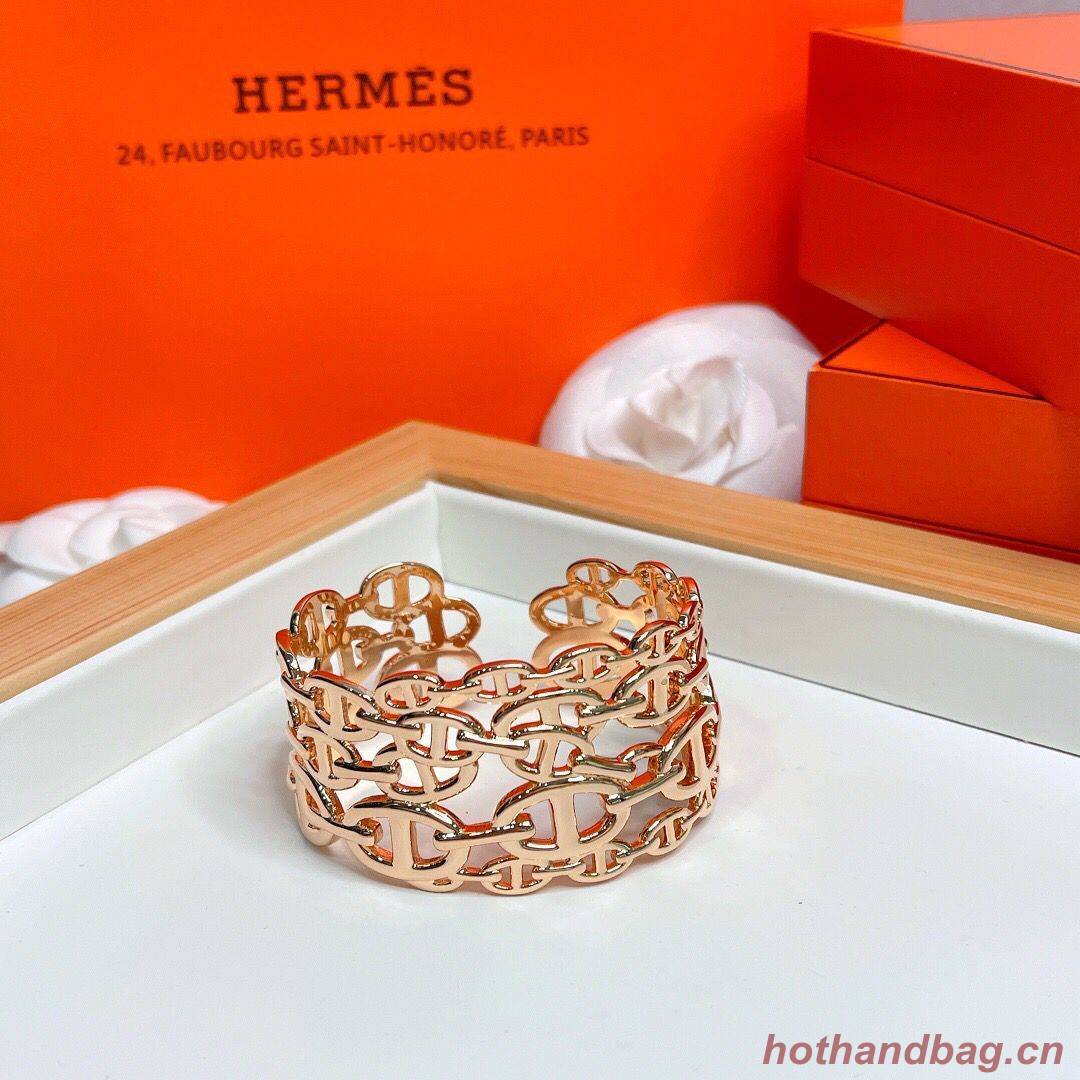 Hermes Bracelet HB5570 Rose Gold Hermes Bracelet HB5570 Rose Gold