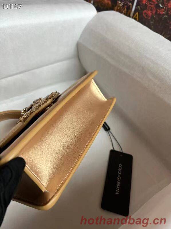 Dolce & Gabbana Origianl Leather Shoulder Bag 4011 gold Dolce & Gabbana Origianl Leather Shoulder Bag 4011 gold