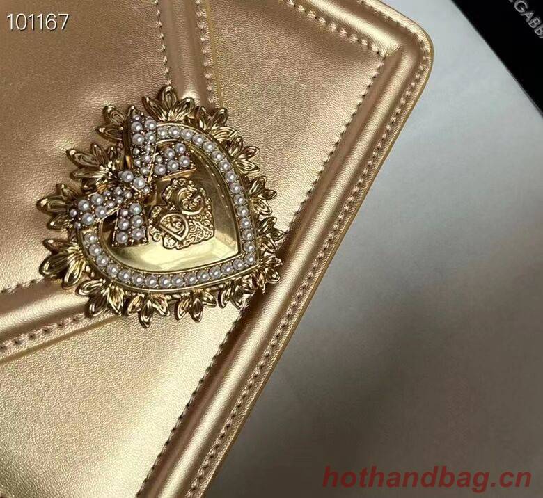 Dolce & Gabbana Origianl Leather Shoulder Bag 4011 gold Dolce & Gabbana Origianl Leather Shoulder Bag 4011 gold