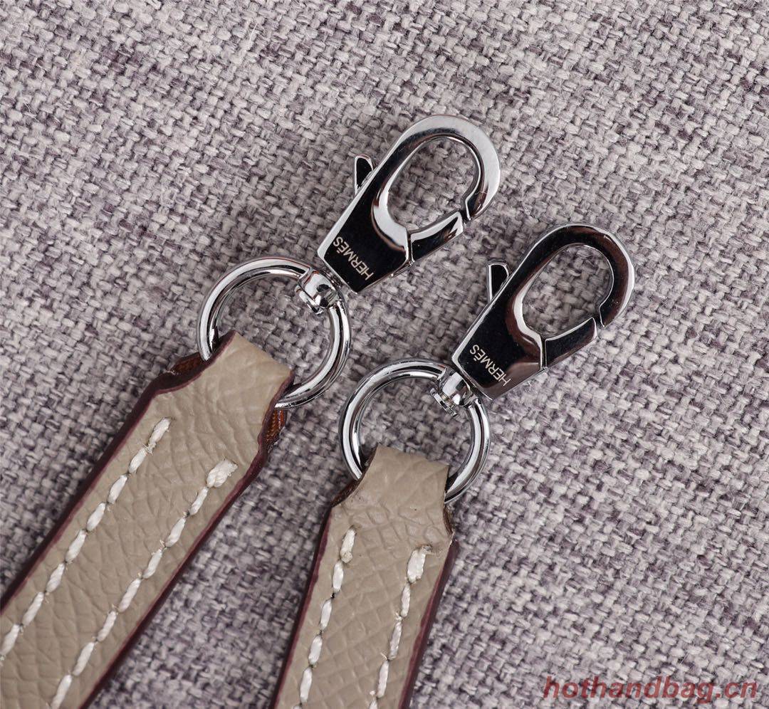 Hermes Kelly 20cm Tote Bag Original Epsom Leather KL20 Gray Hermes Kelly 20cm Tote Bag Original Epsom Leather KL20 Gray