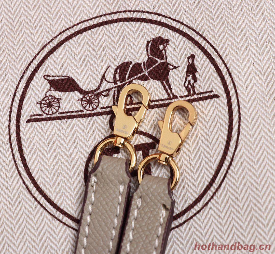 Hermes Kelly 20cm Tote Bag Original Epsom Leather KL20 Gray Hermes Kelly 20cm Tote Bag Original Epsom Leather KL20 Gray