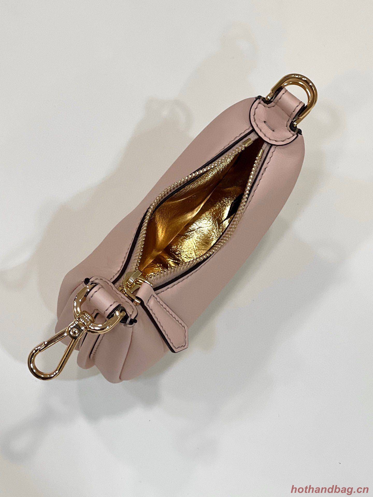 Fendi Praphy Original Leather Big Logo Bag 80056M 80056S Pink Fendi Praphy Original Leather Big Logo Bag 80056M 80056S Pink