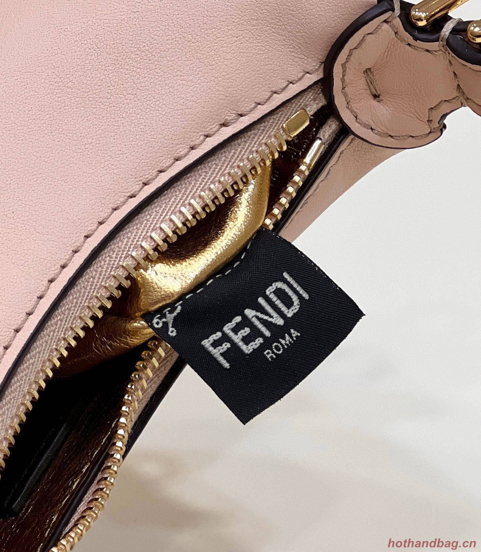 Fendi Praphy Original Leather Big Logo Bag 80056M 80056S Pink Fendi Praphy Original Leather Big Logo Bag 80056M 80056S Pink