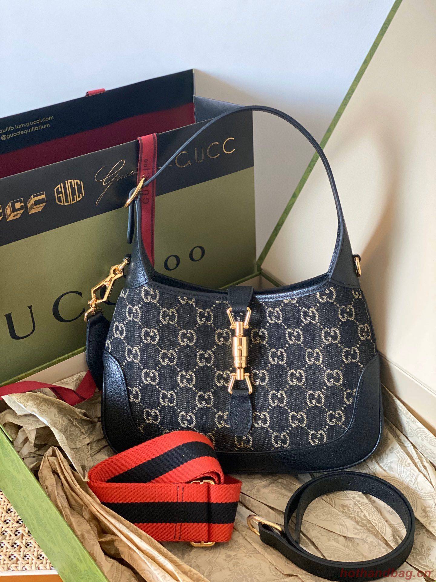 Gucci Jackie 1961 mini shoulder bag 636706 and 637092 black Gucci Jackie 1961 mini shoulder bag 636706 and 637092 black