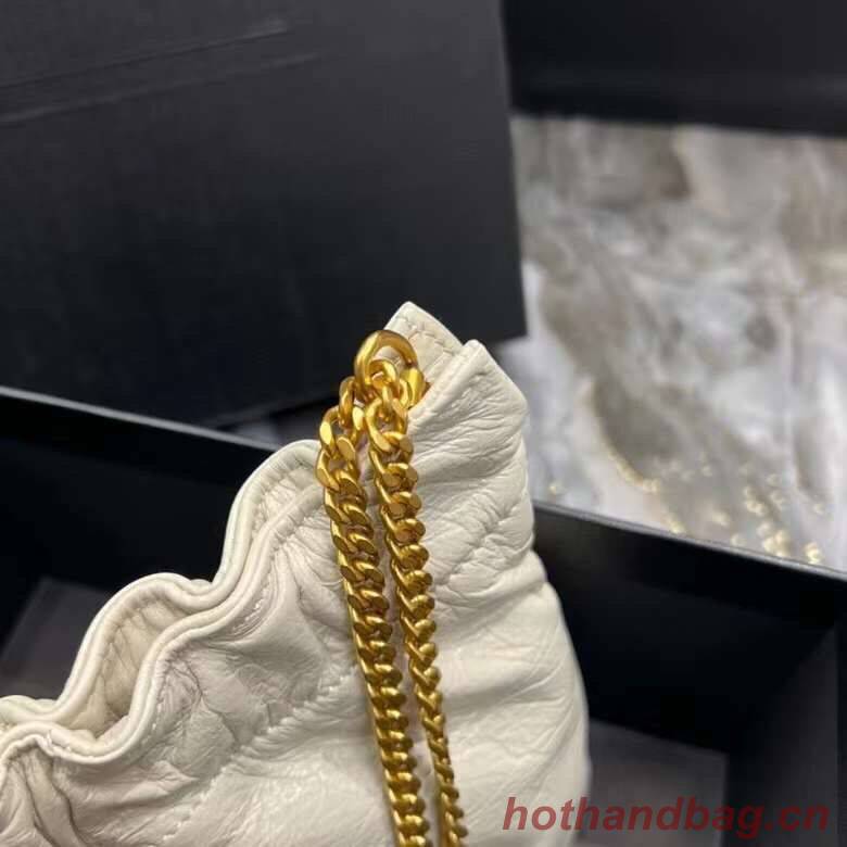 Yves Saint Laurent GABY SATCHEL IN QUILTED LAMBSKIN 581632 BEIGE Yves Saint Laurent GABY SATCHEL IN QUILTED LAMBSKIN 581632 BEIGE