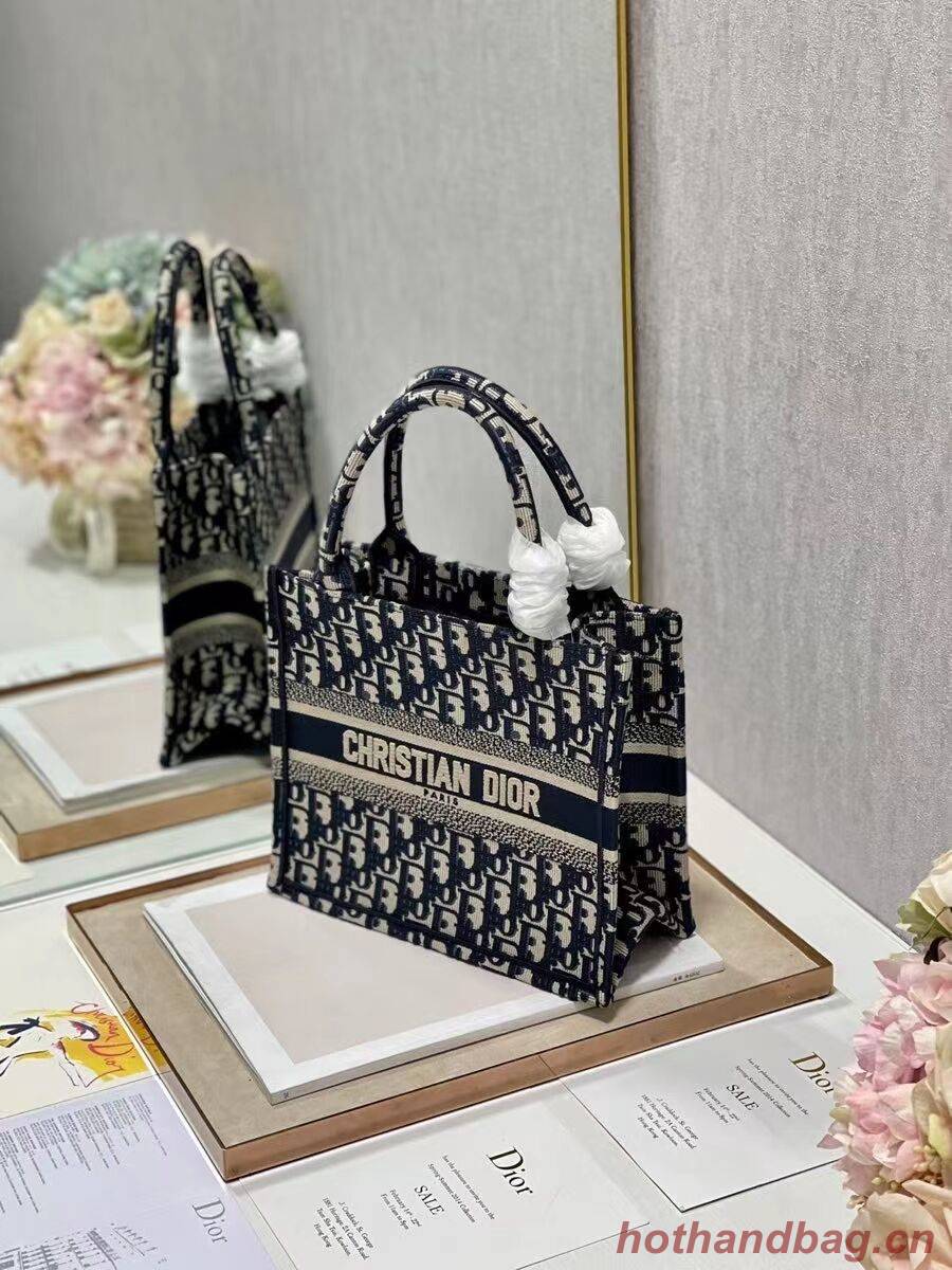 SMALL DIOR BOOK TOTE Embroidery C1331-6 SMALL DIOR BOOK TOTE Embroidery C1331-6
