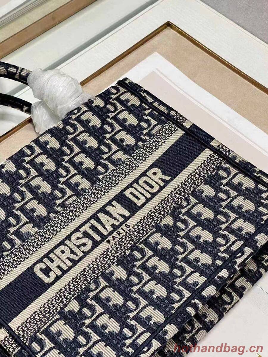 SMALL DIOR BOOK TOTE Embroidery C1331-6 SMALL DIOR BOOK TOTE Embroidery C1331-6