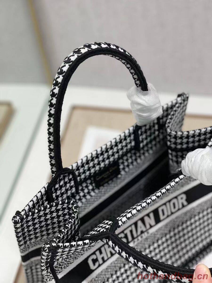 SMALL DIOR BOOK TOTE Embroidery C1331-7 SMALL DIOR BOOK TOTE Embroidery C1331-7