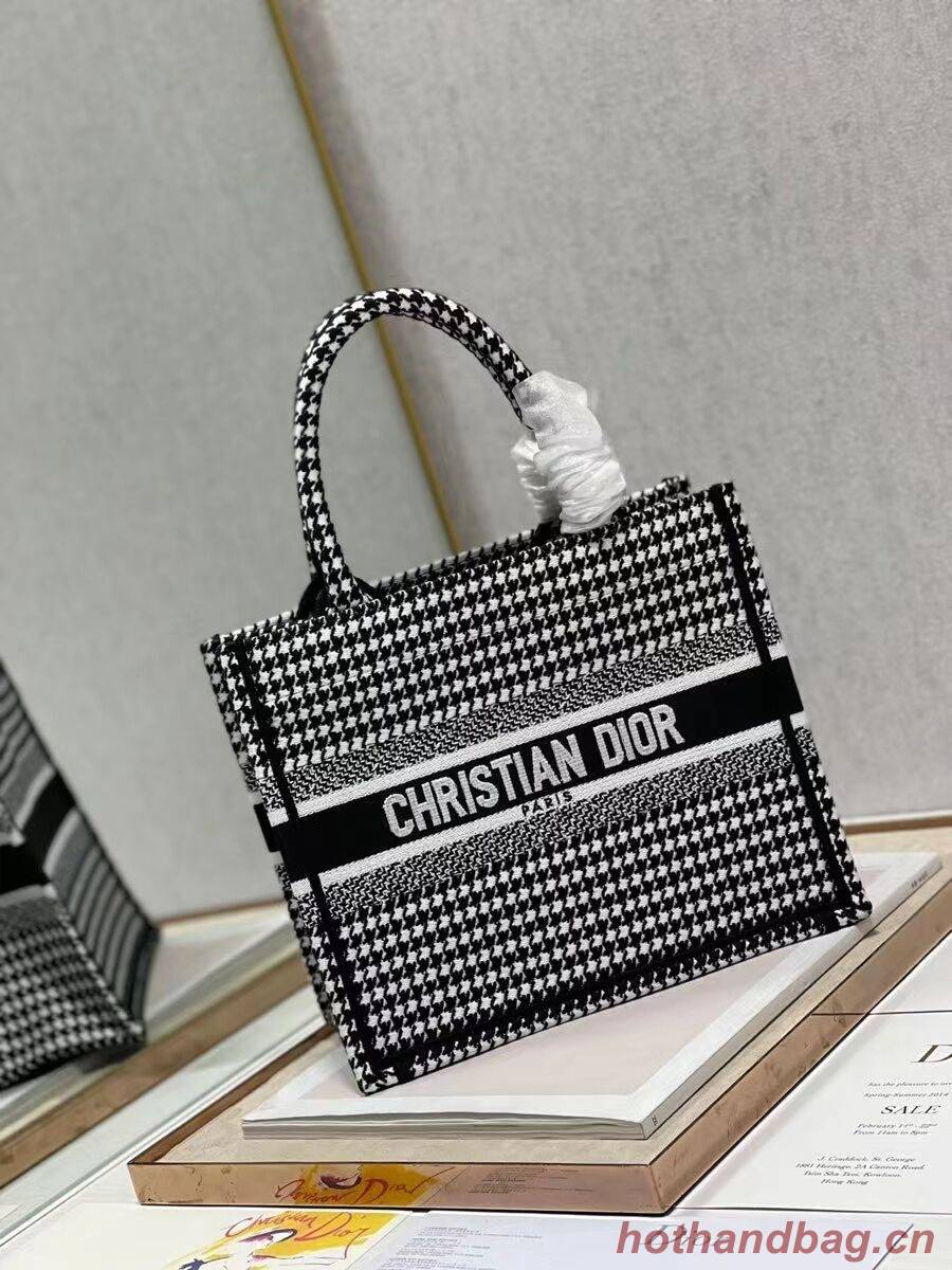 SMALL DIOR BOOK TOTE Embroidery C1331-7 SMALL DIOR BOOK TOTE Embroidery C1331-7