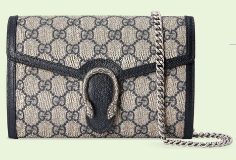 Gucci Dionysus GG chain wallet 401231 blue Gucci Dionysus GG chain wallet 401231 blue