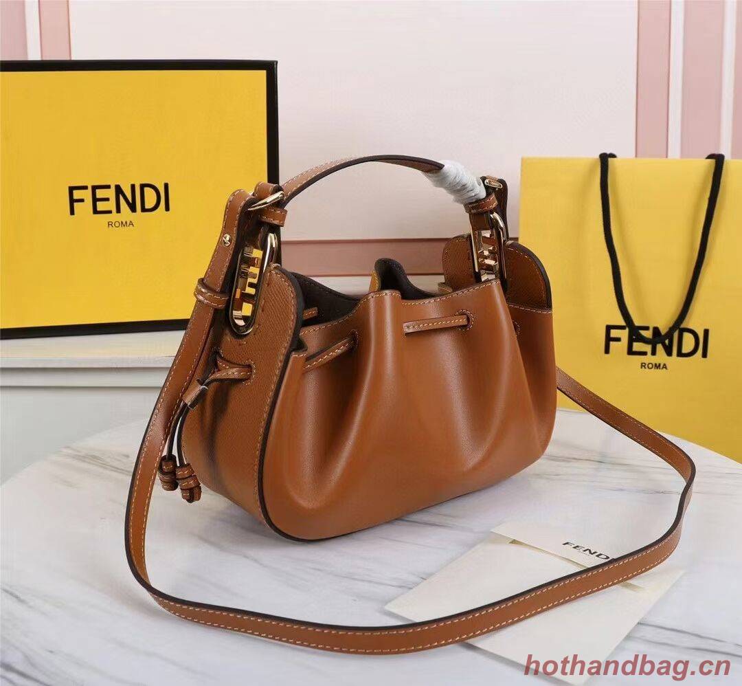 FENDI TOUCH leather bag 8BS059 Caramel FENDI TOUCH leather bag 8BS059 Caramel
