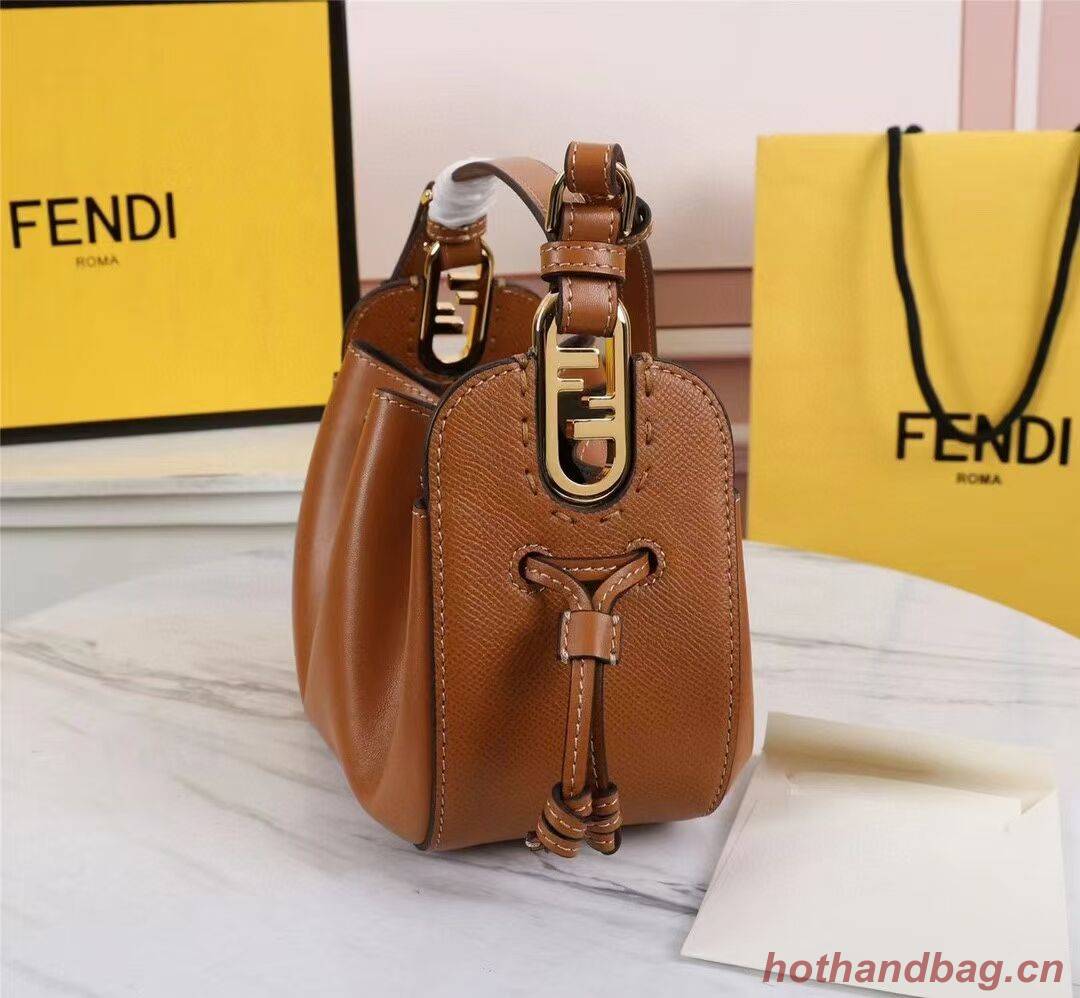 FENDI TOUCH leather bag 8BS059 Caramel FENDI TOUCH leather bag 8BS059 Caramel