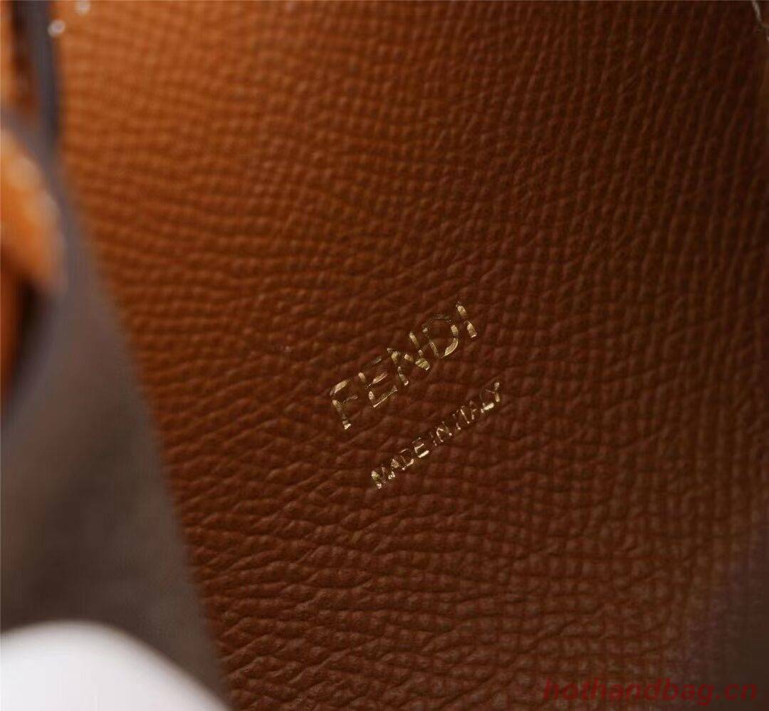 FENDI TOUCH leather bag 8BS059 Caramel FENDI TOUCH leather bag 8BS059 Caramel