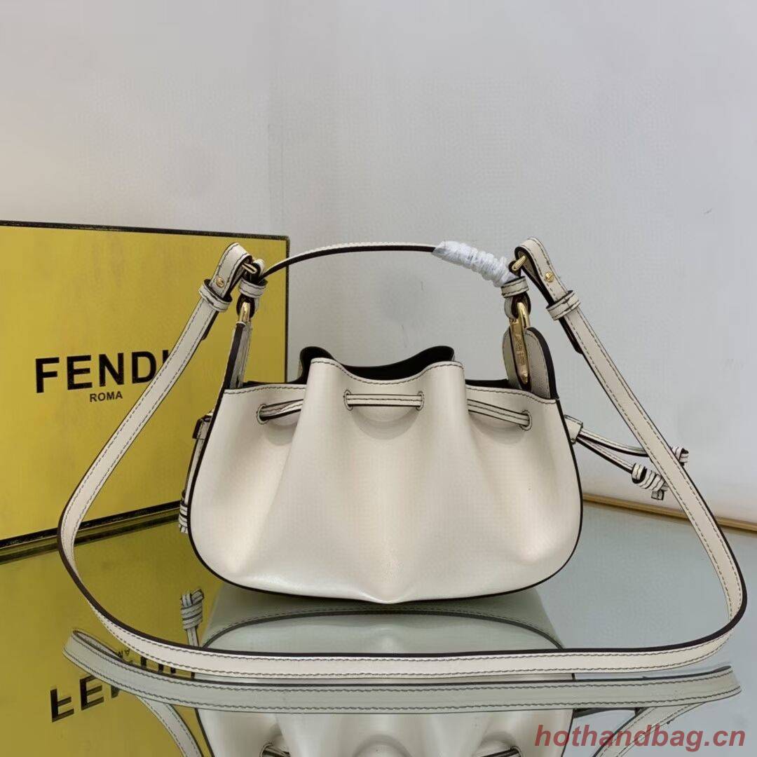 FENDI TOUCH leather bag 8BS059 white FENDI TOUCH leather bag 8BS059 white