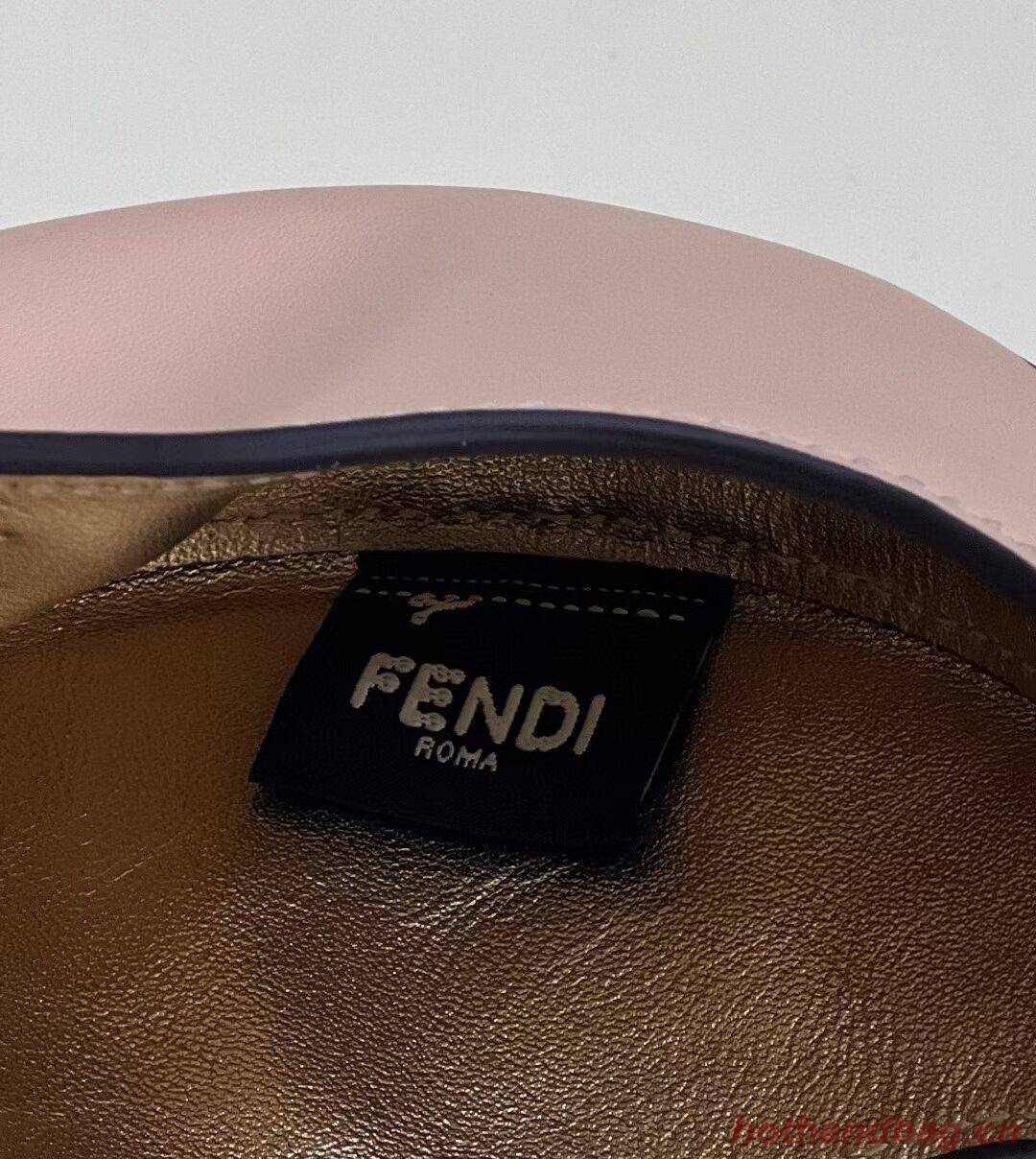 Fendi Cookie pink leather mini bag 8BS065A Fendi Cookie pink leather mini bag 8BS065A