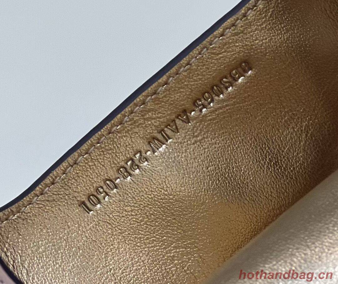 Fendi Cookie pink leather mini bag 8BS065A Fendi Cookie pink leather mini bag 8BS065A